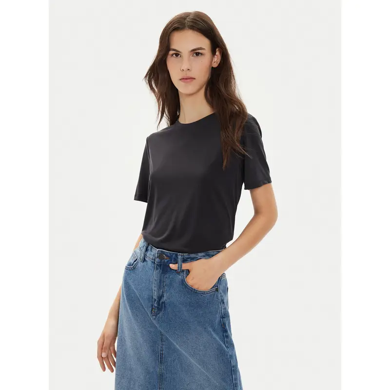 Pieces T-shirt Nero 3204899