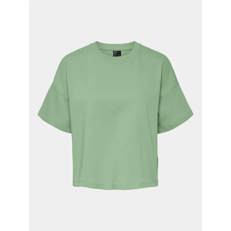 Pieces T-shirt Verde 3203858