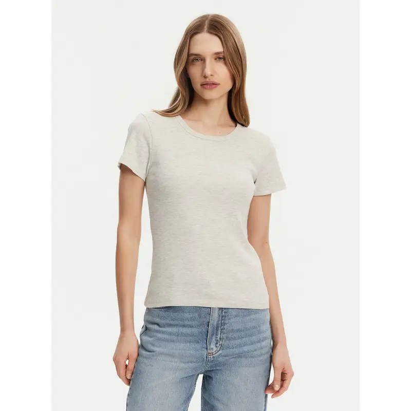 Pieces T-shirt Grigio 3218118
