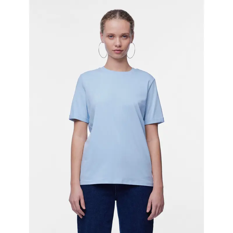 Pieces T-shirt Blu 4206043