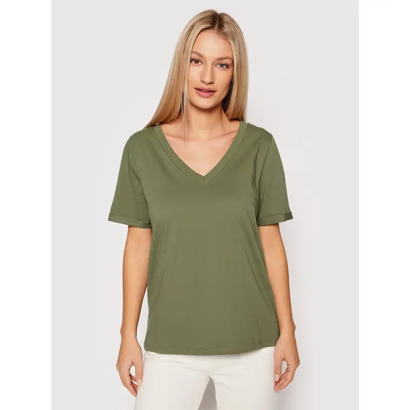 Pieces T-shirt Verde 3201013