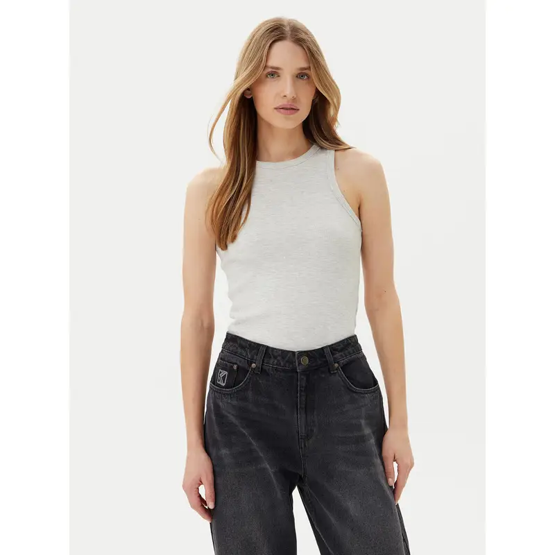 Pieces Top Grigio 3218116