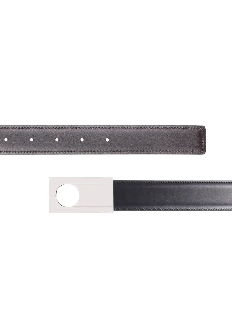 Cintura Pelle Reversibile 30mm Nero/marrone