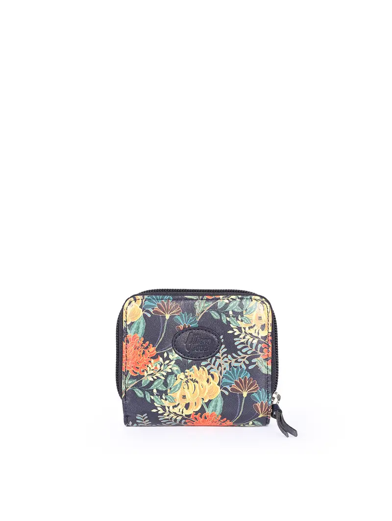 Portafoglio Zip Around Blu