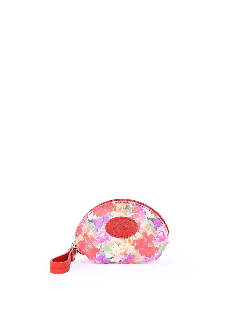 Portamonete In Pelle Rosso