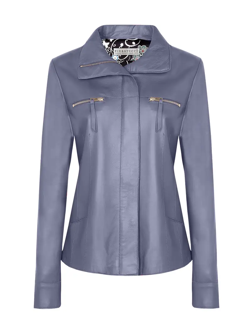 Giacca Con Nappe Blu Eu