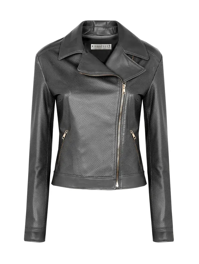 Giacca Corta Biker Nero Eu