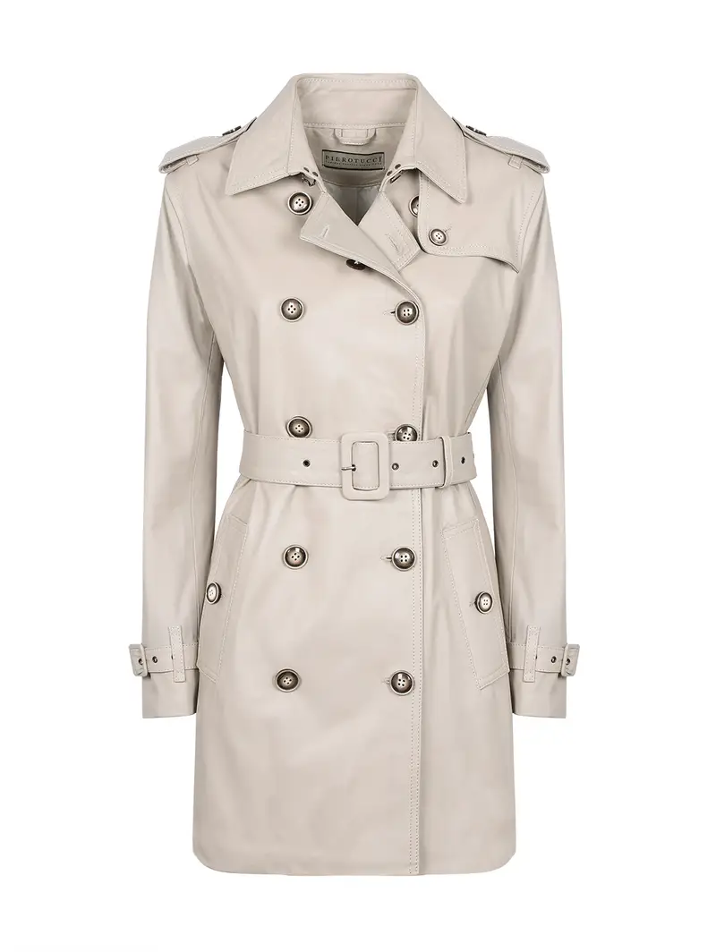 Pierotucci Trench Beige 2397931