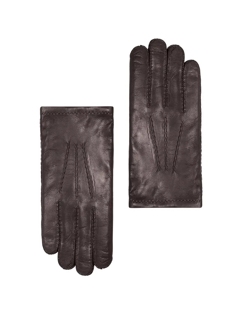 Pierotucci Guanti Uomo Marrone 2398794