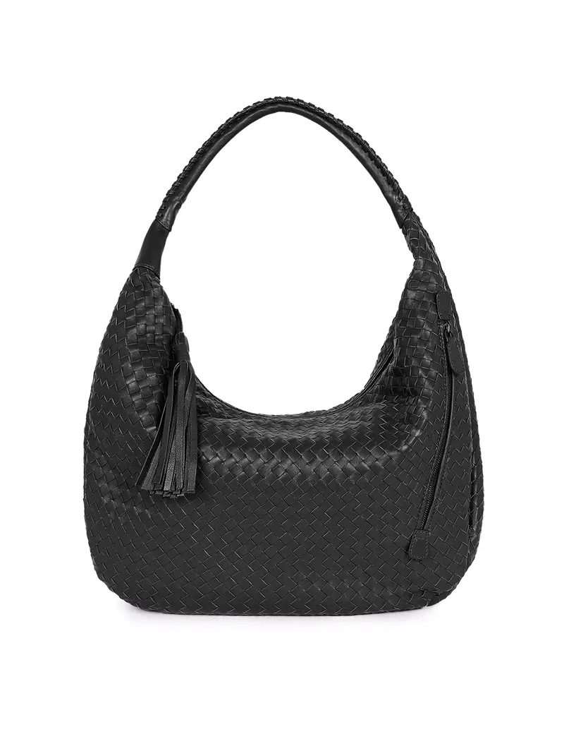 Pierotucci Intrecci Borsa hobo Nero 2398878