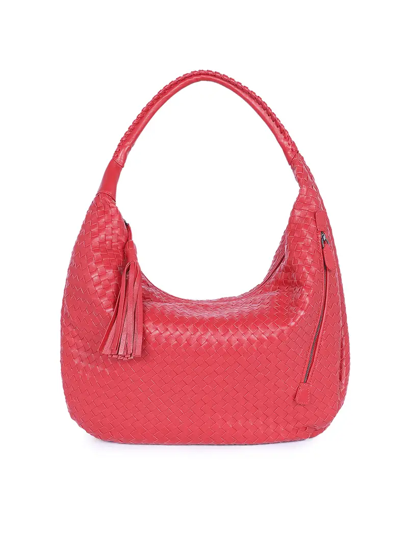 Pierotucci Intrecci Borsa hobo Rosso 2398880