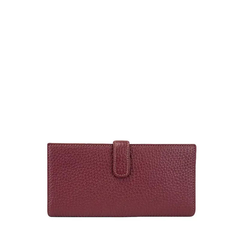 Porta Carte Bordeaux Rosso