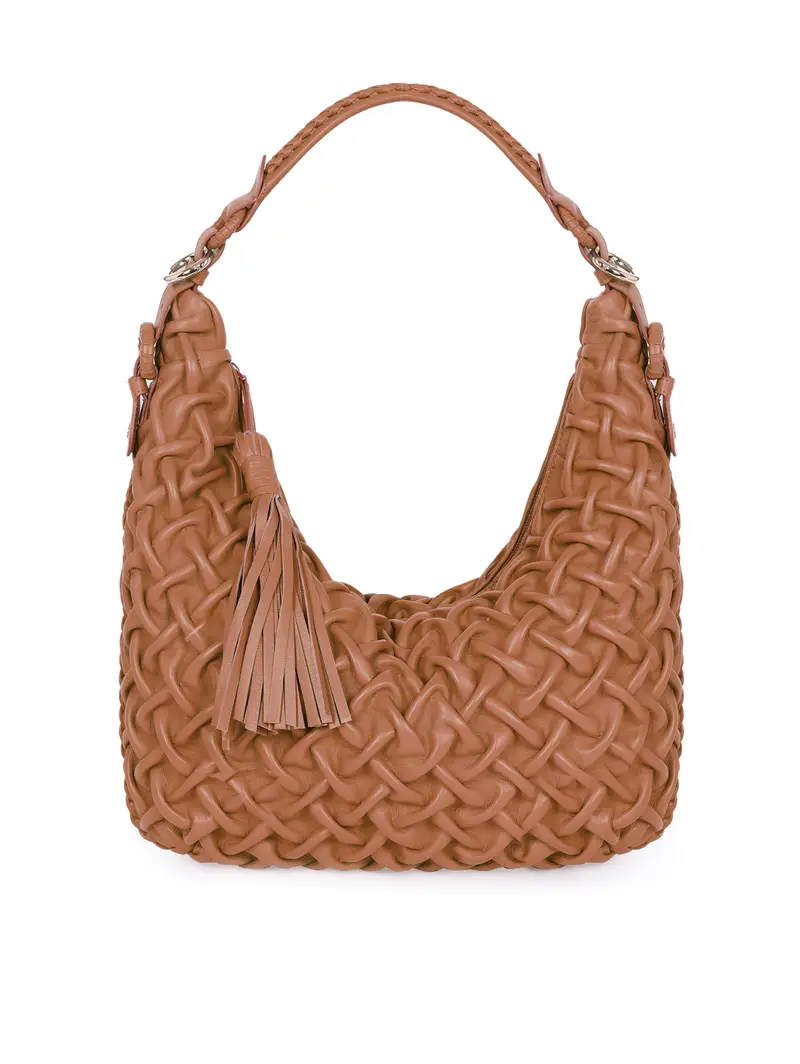 Pierotucci Poseidon Borsa hobo Marrone 2399114