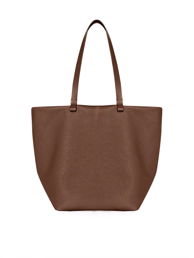 Borsa Shopping Grande Tessa - Testa Di Moro Marrone Scuro