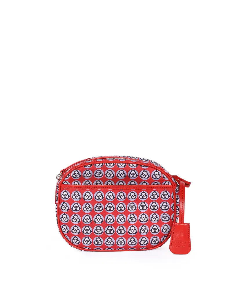 Rinascimento Borsa Tracolla Piccola Rossa Blu Rosso
