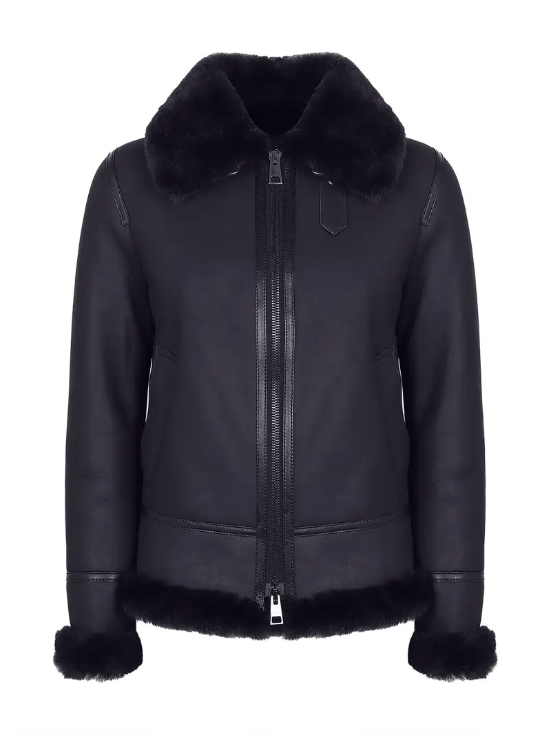 Shearling Blu Da Donna Classico Eu