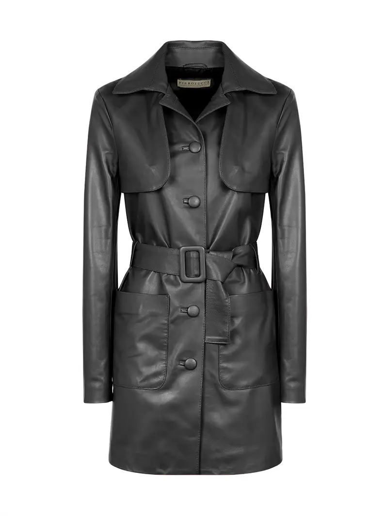 Pierotucci Trench Nero 2398920