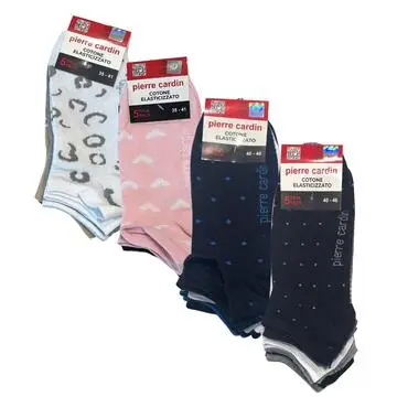 CALZINO PARISCARPA UNISEX FANTASIE MODA PIERRE CARDIN PC375 (5 PAIA)