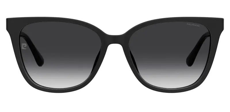 Donna Pierre Cardin P C 8550/C 807/WJ Montature da vista Acetato Nero Grigio Cat Eye Polarizzata Sfumato miniatura 2