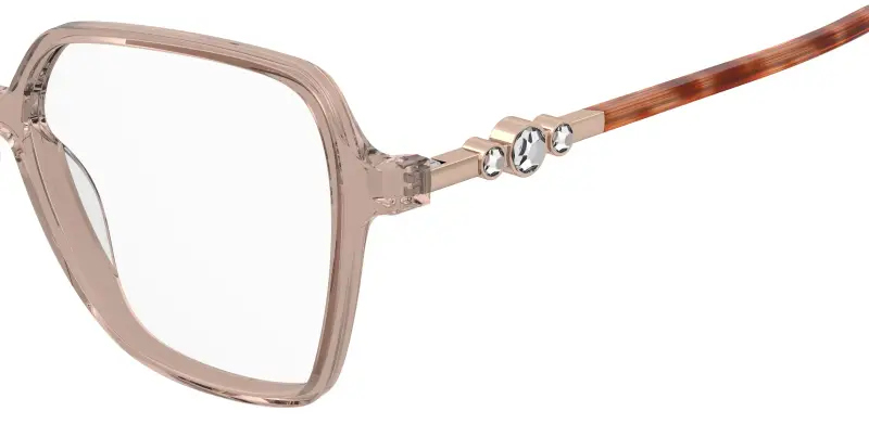 Donna Pierre Cardin P C 8554 35J Montature da vista Acetato Rosa Squadrata Normale miniatura 3