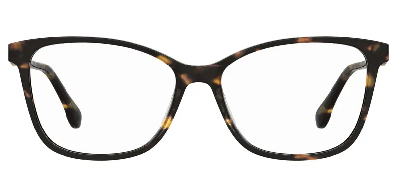 Donna Pierre Cardin P C 8555 086 Montature da vista Acetato Havana Squadrata Normale miniatura 2