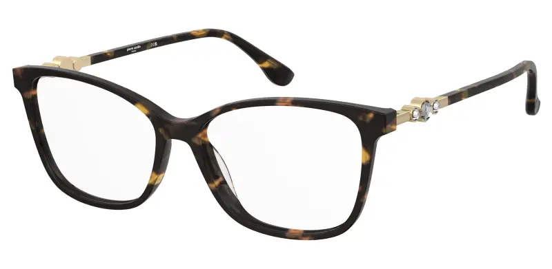 Donna Pierre Cardin P C 8555 086 Montature da vista Acetato Havana Squadrata Normale