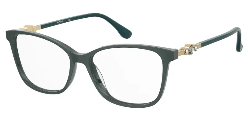 Donna Pierre Cardin P C 8555 1ED Montature da vista Acetato Verde Squadrata Normale