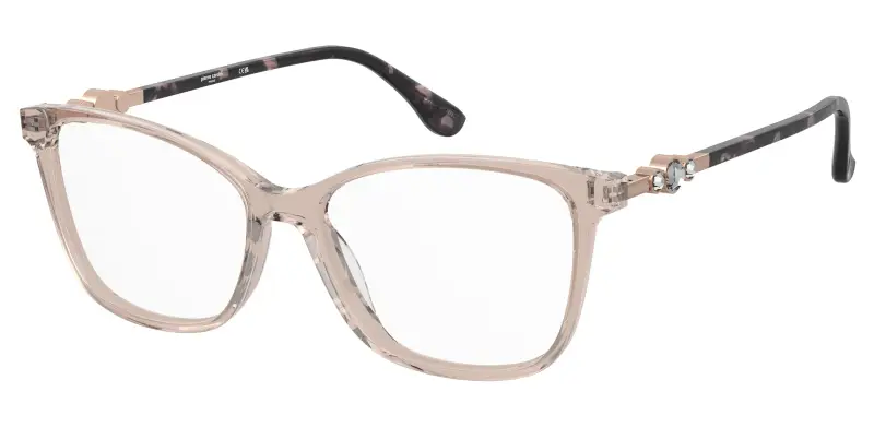 Donna Pierre Cardin P C 8555 35J Montature da vista Acetato Rosa Squadrata Normale