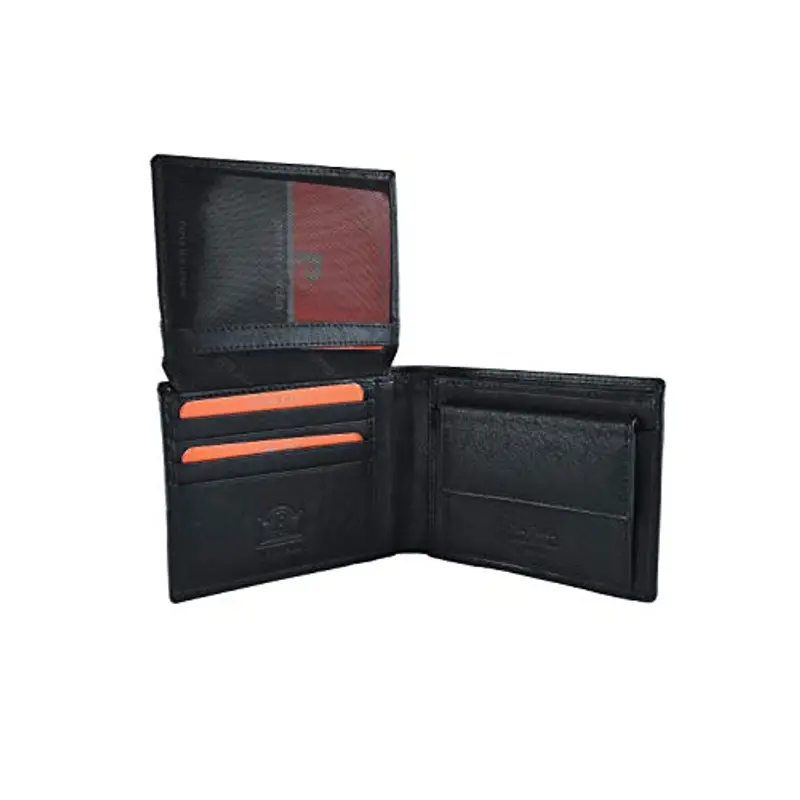 Pierre Cardin Portamonete Uomo Nero 801855 miniatura 3