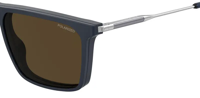 Pierre Cardin Uomo P.C. 6286/C PJP Montature da vista Polyamide Blu Marrone Squadrata Polarizzata miniatura 2