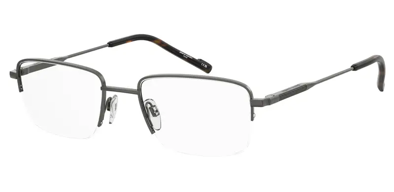 Pierre Cardin Uomo P.C. 6912 SVK Montature da vista Metallo Rutenio Squadrata Normale