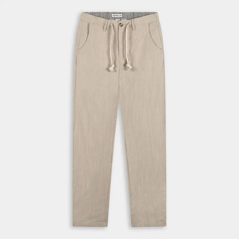 Pantaloni Pietrini Lab da Uomo, beige