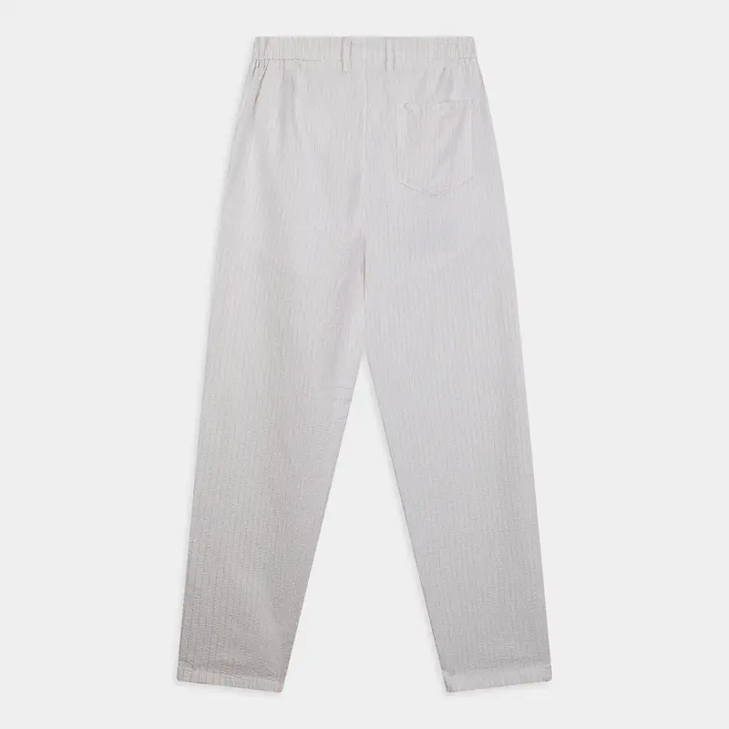 Pantaloni Pietrini Lab da Uomo, bianco miniatura 2