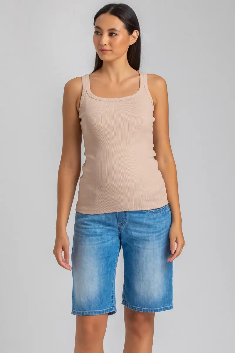 BAGGY SHORTS | Bermuda Shorts Premaman in Denim