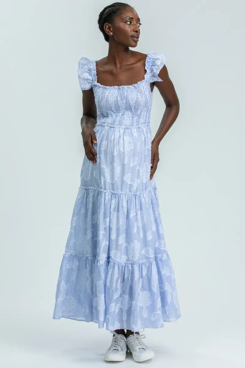 CLOÉ | Abito Premaman Lungo in Cotone