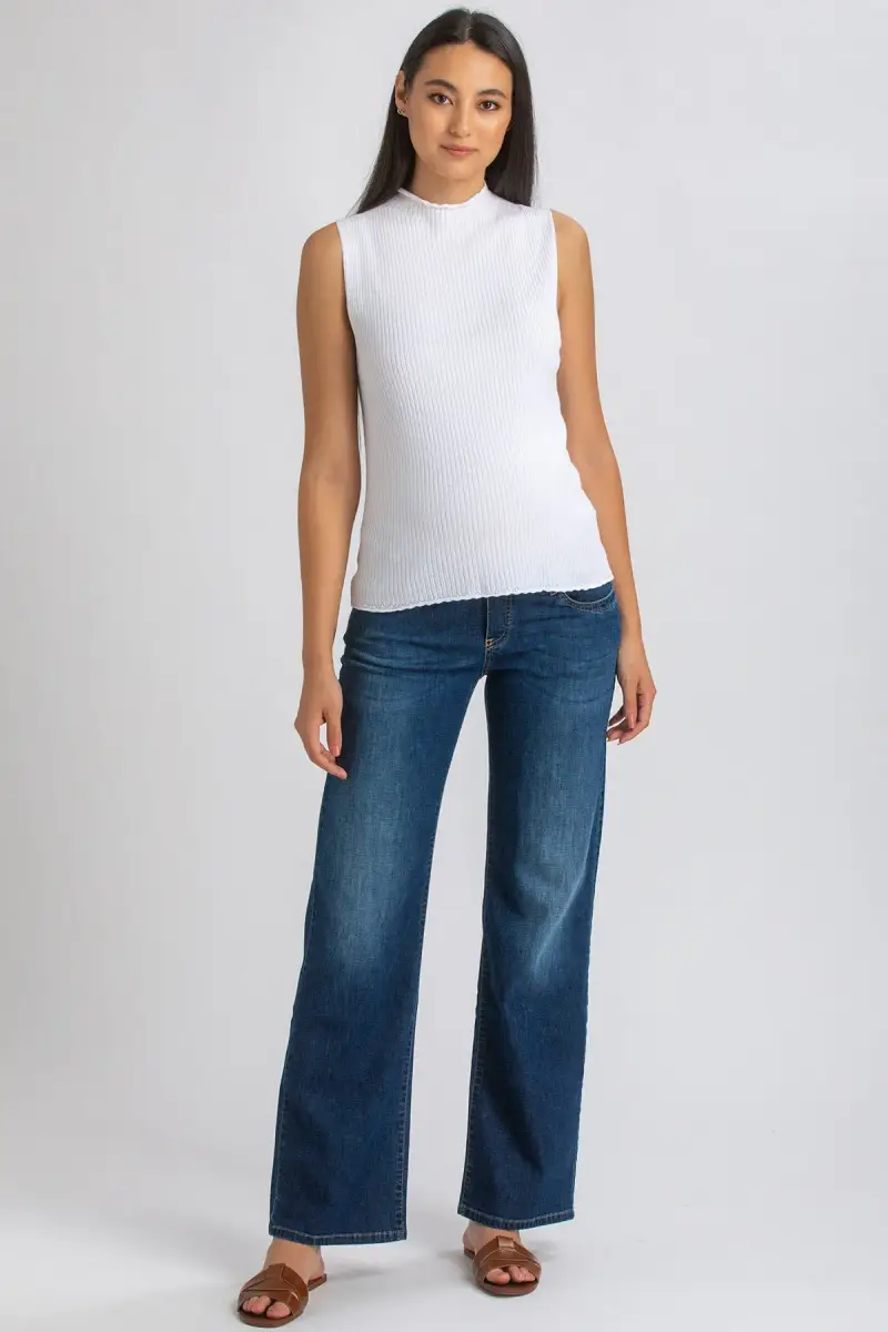 DAD JEANS WA01 | Jeans Premaman a Gamba Larga