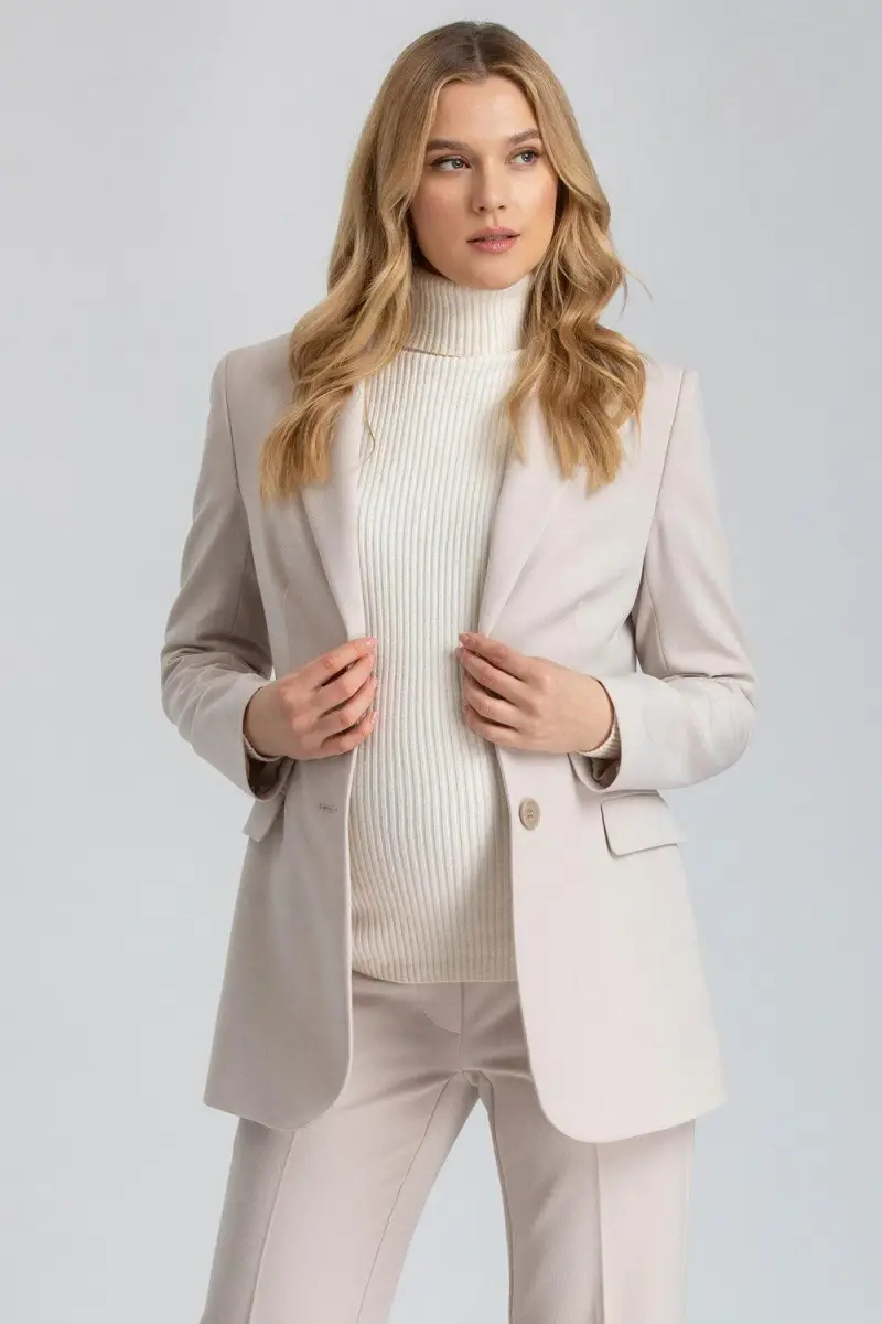 ELIANA | Giacca Premaman Beige