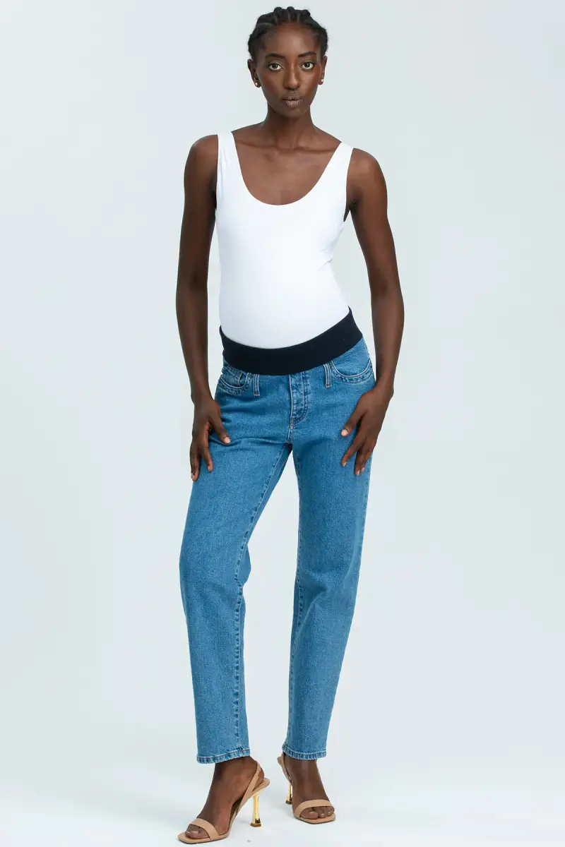 TAPERED JEANS W027 | Jeans Premaman