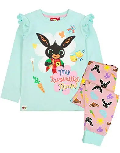 Pigiama per Bambina Manica Lunga Cbeebies Bing Bunny & Sula It's A Bing Thing 3 miniatura 2