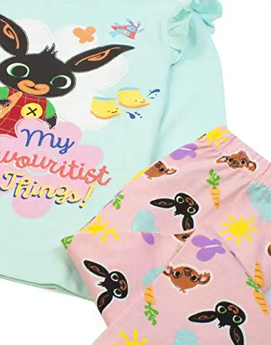 Pigiama per Bambina Manica Lunga Cbeebies Bing Bunny & Sula It's A Bing Thing 3 miniatura 3