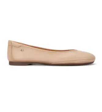 per donna W2S-2655CO Ballerine Carmona in pelle beige (36), Basso, Nessuno, Casual