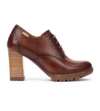 per donna W7M-5591C1 Scarpe in pelle marrone Connelly (39), 8 a 10cm, Stringhe, Casual