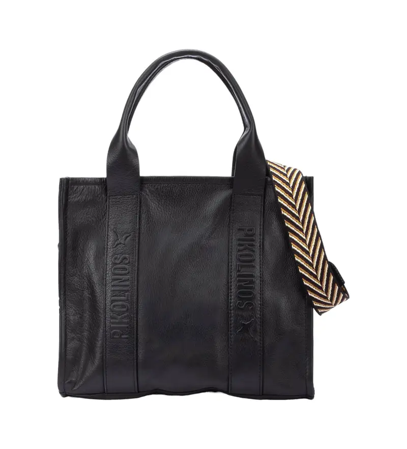 per donna. WHA-354 Borsa in pelle Alcudia nera (OSFA), Nero, Casual