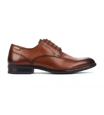 per uomo M7J-4187 Scarpe in pelle Bristol marrone (40), 1 a 3 cm, Stringhe, Classico