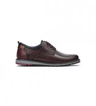 per uomo M8J-4183 Scarpe in pelle Berna marrone (39), Basso, Stringhe, Casual, Da sera, Classico