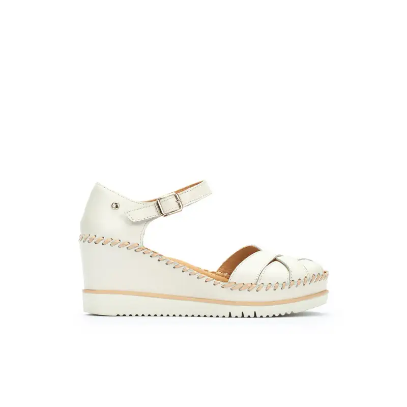 Sandali con zeppa incrociati da donna Pikolinos Aguadulce