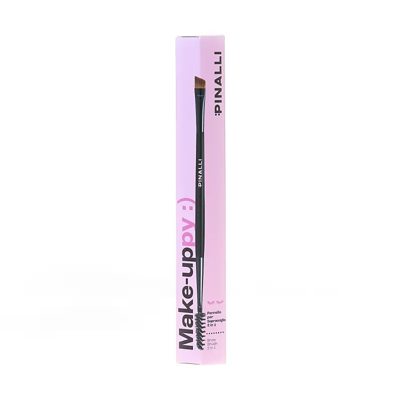 Pennelli Pennello per sopracciglia 2 in 1 - Pennelli trucco