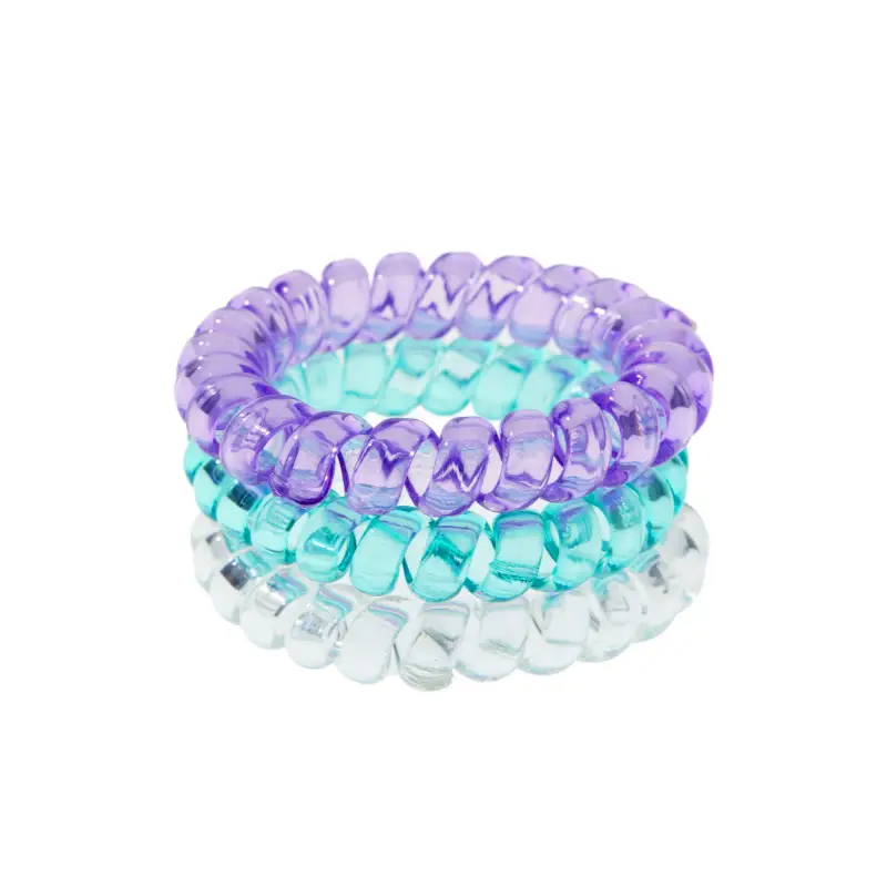 Pettini e accessori capelli Set Elastici Spirale - Elastici per capelli