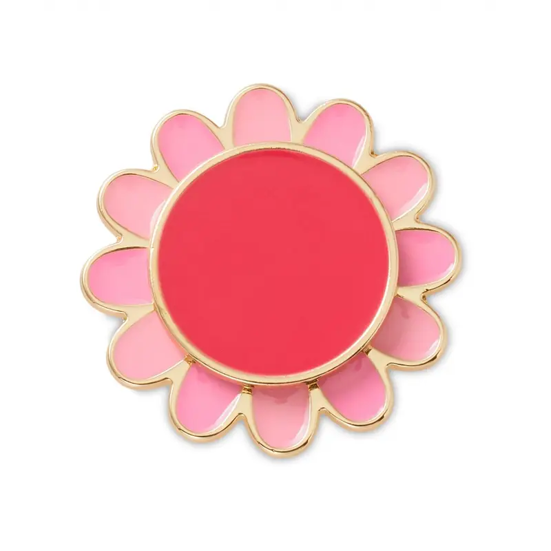 Pink spinner flower