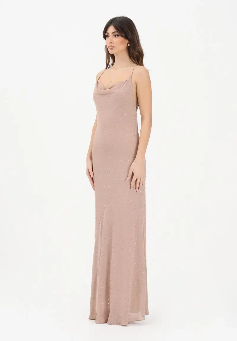 Abito lungo FARRO nude da donna